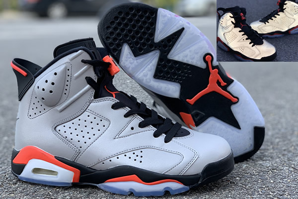 Jordan 6 Reflective Bugs Bunny
